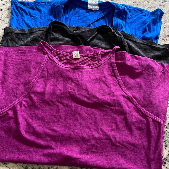 CALIA Reebok Eight‎ Tank Top Bundle Size Small Blue Fuchsia Black - Picture 1 of 5